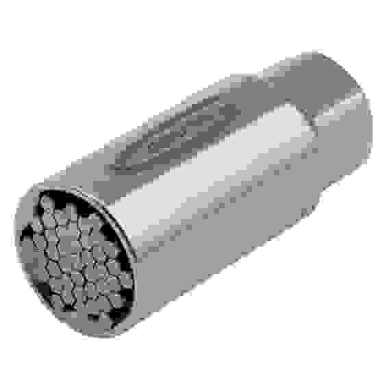 Головка торцевая многоразмерная, 6-21мм под квадрат 3/8" CrV хромир // Gross