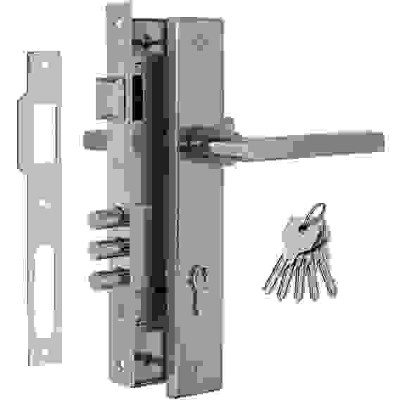 Замок врезной N108-85М (матовый никель)