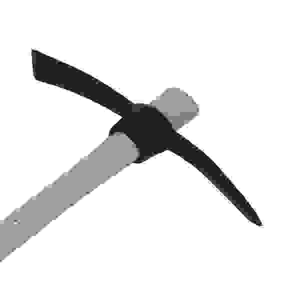 Кирка с фиберглассовой рукояткой 900мм, 1000г РОКОТ