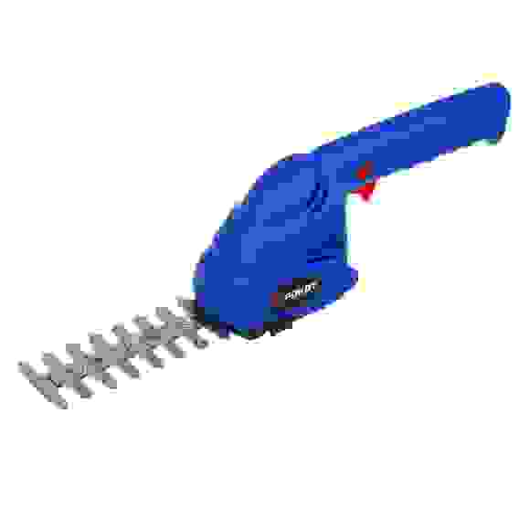 Кусторез аккумуляторный с 2мя насадками, 7.4 v, 1350 об/мин, АКБ 1.2Ah РОКОТ