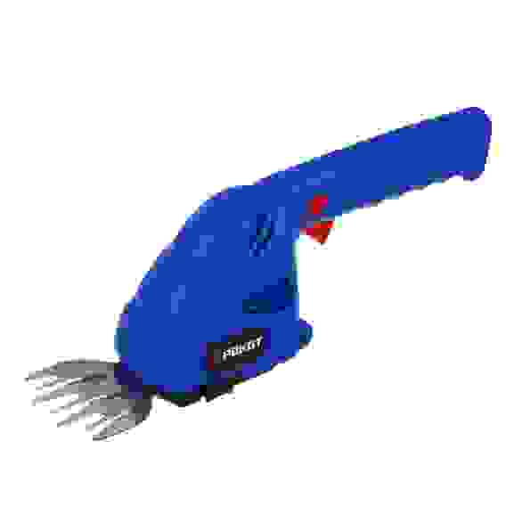 Кусторез аккумуляторный с 2мя насадками, 7.4 v, 1350 об/мин, АКБ 1.2Ah РОКОТ