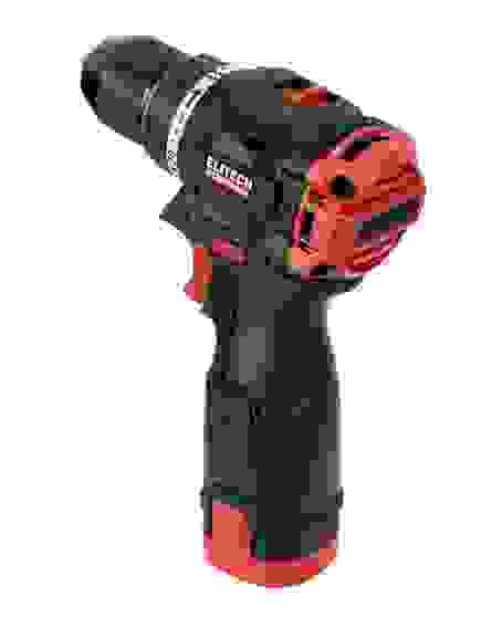 Дрель-шуруповерт акк. ELITECH CD 16L2, бесщеточный, 55 Нм, 450/1700 об/мин, 16 В, Li-Ion 2*2 Ач