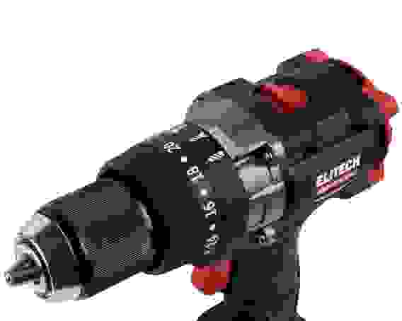 Дрель-шуруповерт акк. ELITECH CD 20BL2 (уд),б/щет,20В,1х4Ач,ELP,БЗП-13мм,0-600/2150об/мин,130Нм