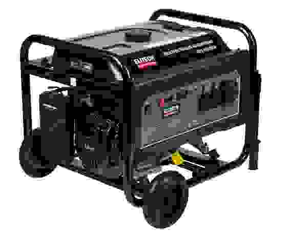 Генератор Elitech GES 6500RW 4-такт, мак5.5\ном 5.0кВт, 230В-22А\12В-8.3А,2розетки230В-16А,т\бак-25л