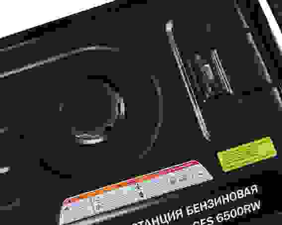 Генератор Elitech GES 6500RW 4-такт, мак5.5\ном 5.0кВт, 230В-22А\12В-8.3А,2розетки230В-16А,т\бак-25л