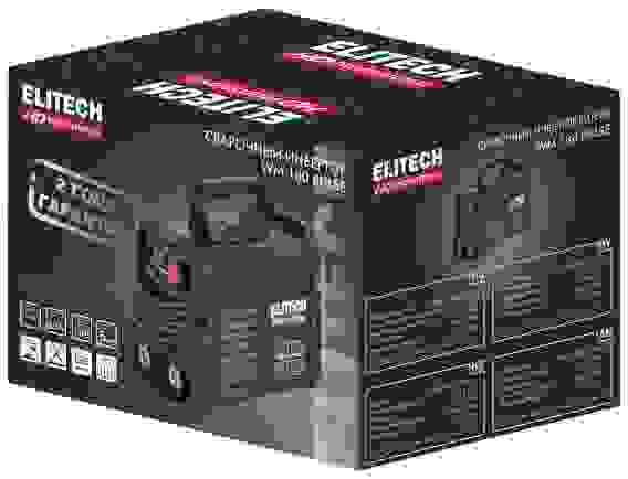 Инвертор сварочный Elitech HD WM 180 PULSE