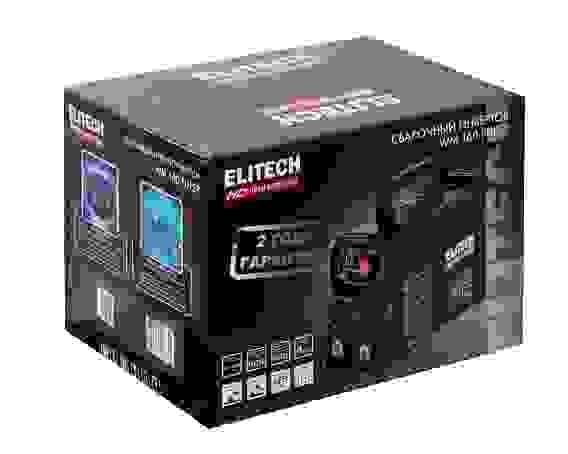 Инвертор сварочный Elitech HD WM 160 PULSE