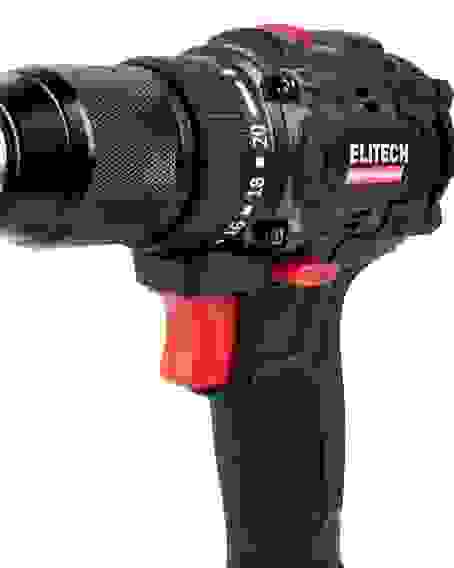 Дрель аккумуляторная ELITECH CD 20SL2, бесщеточный, 60 Hм, 0-500/2000 об/мин, 20В, Li-Ion 2*2 Ач