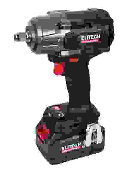 Гайковерт акк. ELITECH CW 2009SL, бесщеточный, 510/630/850 Hм, 0-1050/1650/2350 об/мин, 20В, 4 Ач