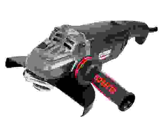 Углошлифмашина ELITECH AG 2523E, ф230мм,2500Вт,6000об\мин,5.8кг,кор,QUICK-FIX,быстр.кожух,пл.пус