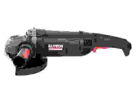 Угловая шлифмашина ELITECH AG 2523E, ф230мм,2500Вт,6000об\мин,5.8кг,кор,QUICK-FIX,быстр.кожух,пл.пус