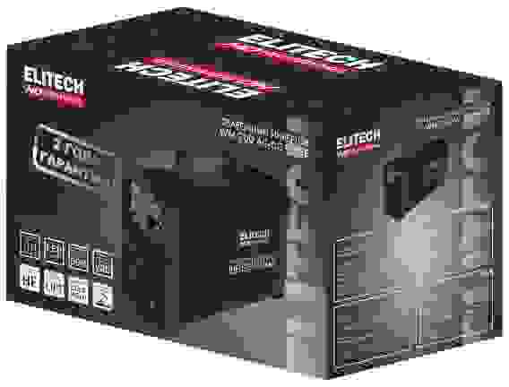 Инвертор сварочный Elitech HD WM 200 AC-DC PULSE