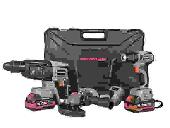 НАБОР акк бесщеточный 3в1 PROFIPOWER ProfiSet-3E18 (Li-ion-2шт, 4Ач, З/У, кейс, E0080,T00