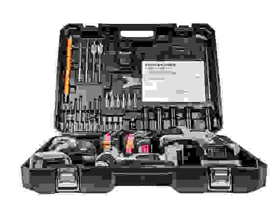 НАБОР акк бесщеточный 3в1 PROFIPOWER ProfiSet-3E18 (Li-ion-2шт, 4Ач, З/У, кейс, E0080,T00