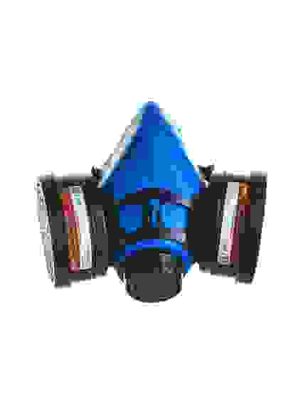 Полумаска изолирующая ИСТОК-300/400 со сменными комбинированными фильтрами A1P1//