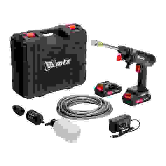 Моечная машина высокого давления аккумуляторная А-21-02, 40бар, 4л/мин, Li-ion 21В, 2акк.//МТХ