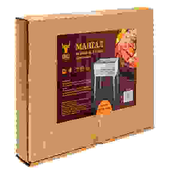 Мангал \"Дипломат\" в сумке на ножках, толщ 1мм, 45x30x40см GRILLBOOM