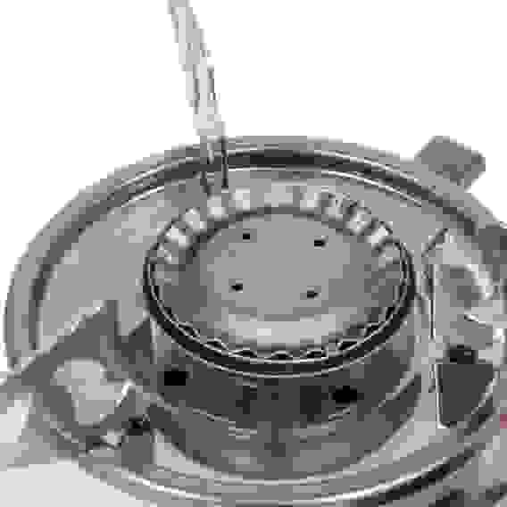 Плитка газовая, портативная, круглая, 10,5х11,5х8,5 см ЕРМАК