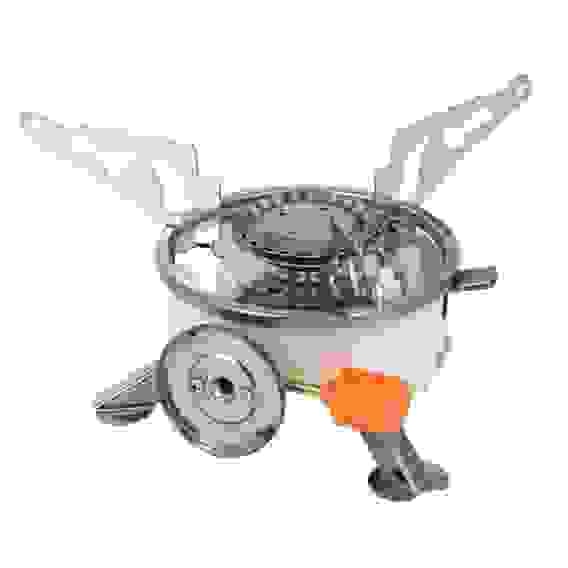 Плитка газовая, портативная, круглая, 10,5х11,5х8,5 см ЕРМАК