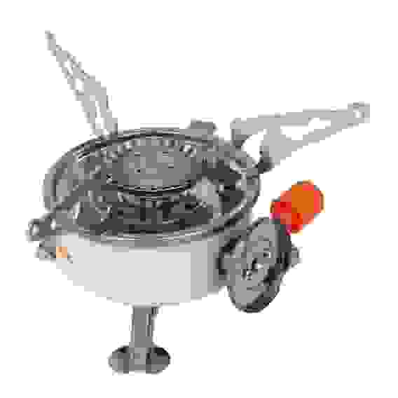 Плитка газовая, портативная, круглая, 10,5х11,5х8,5 см ЕРМАК