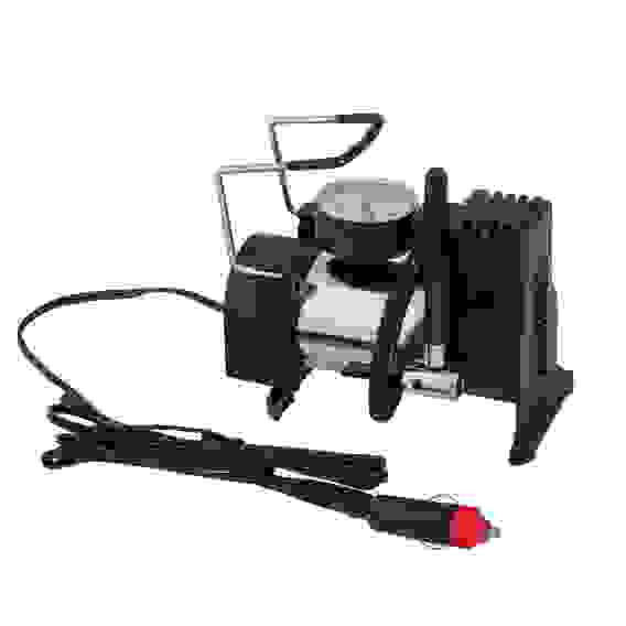 Компрессор автомобильный \"Торнадо\", 35 л/мин, 90 Вт, 12В, провод 2,7м + переходники РОКОТ