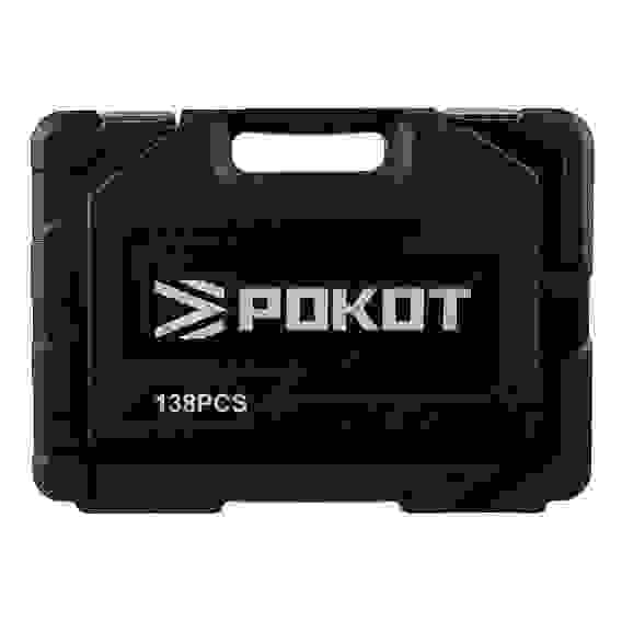 Набор инструмента 138 предметов, кейс РОКОТ