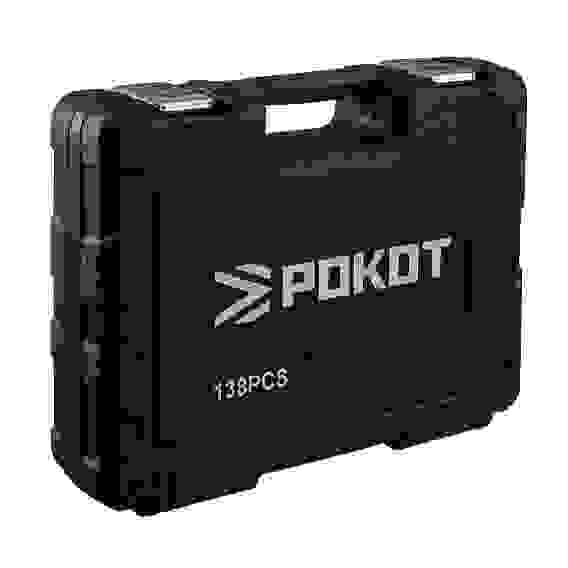 Набор инструмента 138 предметов, кейс РОКОТ