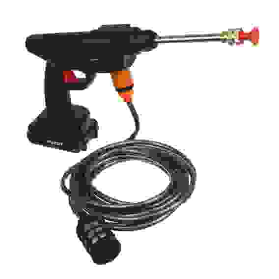 Минимойка высокого давления аккумуляторная, в кейсе, 2 АКБ РОКОТ