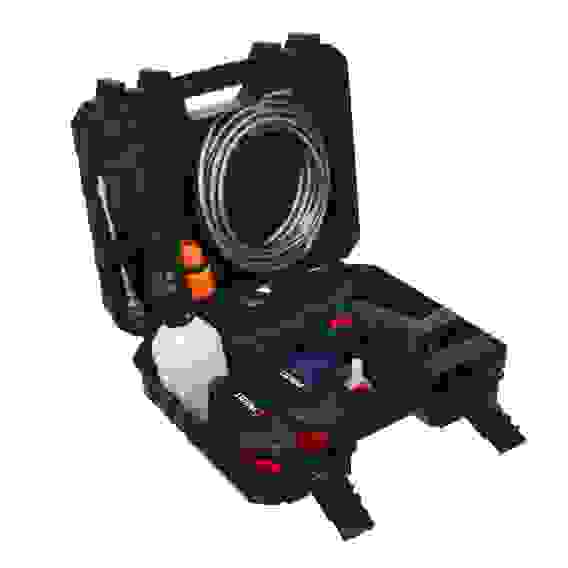 Минимойка высокого давления аккумуляторная, в кейсе, 2 АКБ РОКОТ