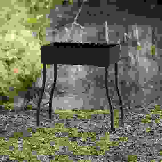 Мангал &quot;Профи&quot; 600х600х340мм, толщина стали 1,5мм GRILLBOOM