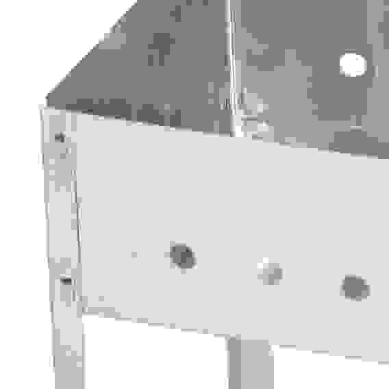 Мангал сборный &quot;Эконом&quot;, сталь 0,4мм, 35x25x35см GRILLBOOM
