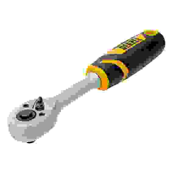 Ключ-трещотка 1/4", 90 зубьев, с быстрым сбросом, CrV // Denzel