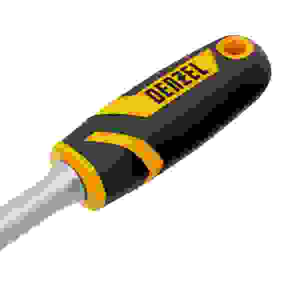 Ключ-трещотка 1/4", 90 зубьев, с быстрым сбросом, CrV // Denzel