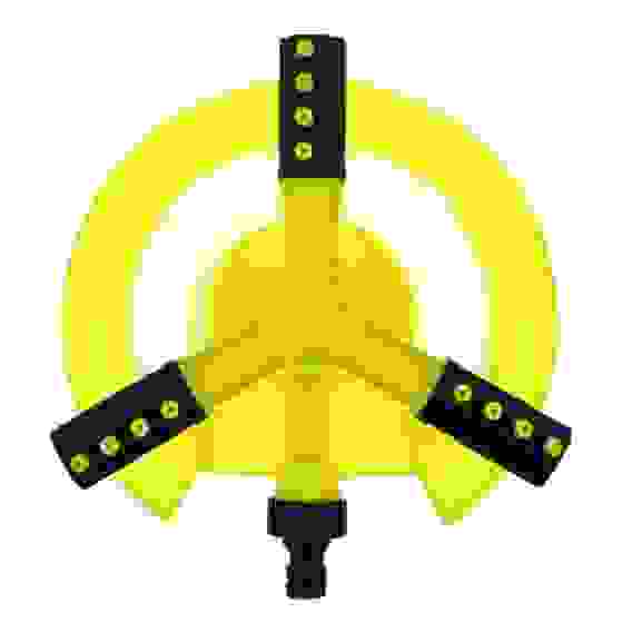 Разбрызгиватель садовый 3-х лучевой, PP INBLOOM