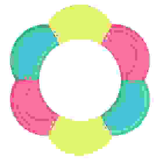 Ограждение д/игры с песком &quot;Ромашка&quot; (цветной)