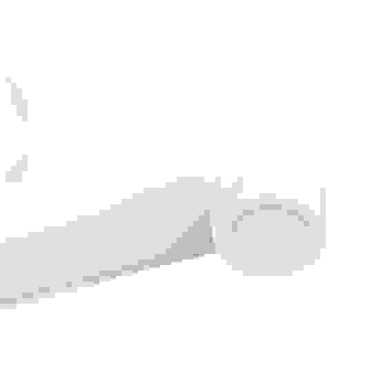 Монокран для умывальника, пластик, белый