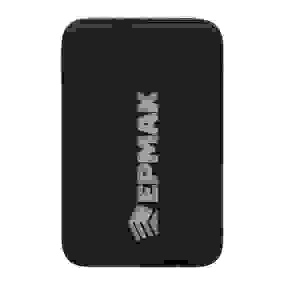 Аккумулятор мобильный Small Светящийся 10000мАч,USB-A,USB-C,встр.каб.,QC,PD,22.5W,чёрный BY ЕРМАК