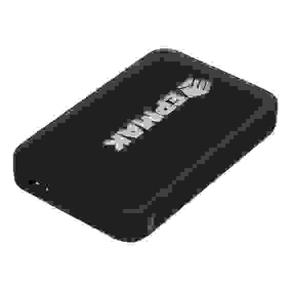 Аккумулятор мобильный Small Светящийся 10000мАч,USB-A,USB-C,встр.каб.,QC,PD,22.5W,чёрный BY ЕРМАК