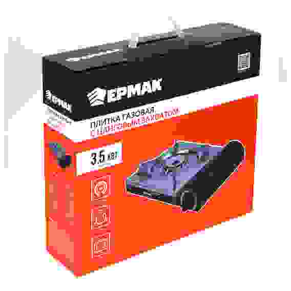 Плитка газовая к бал. с цанговым захватом, 34,1х8,5х28,5см, металл, пластик ЕРМАК