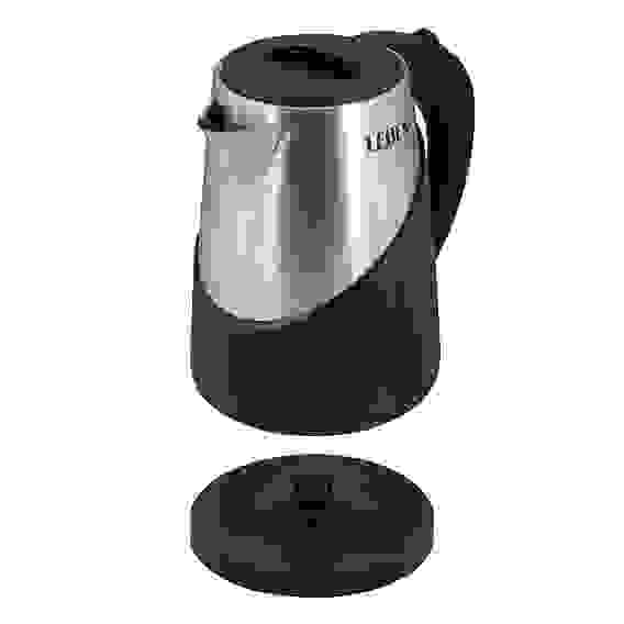 Чайник электрический 1,8л нерж сталь+пластик LEBEN