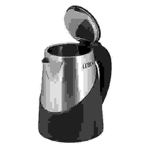 Чайник электрический 1,8л нерж сталь+пластик LEBEN