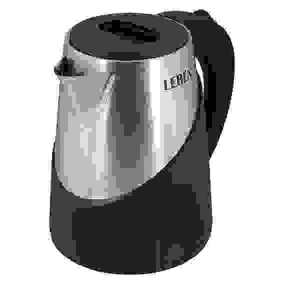 Чайник электрический 1,8л нерж сталь+пластик LEBEN