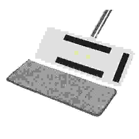 Набор для уборки: швабра, ведро с механизмом отжима, 2 насадки, микрофибра VETTA