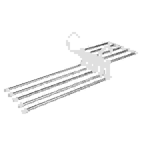 Вешалка-органайзер для брюк раздвижная, 5 уровней, 33x18x13 см, металл, пластик VETTA