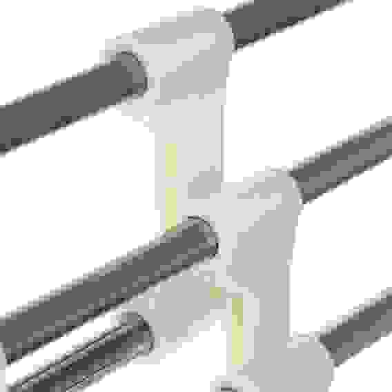 Вешалка-органайзер для брюк раздвижная, 5 уровней, 33x18x13 см, металл, пластик VETTA