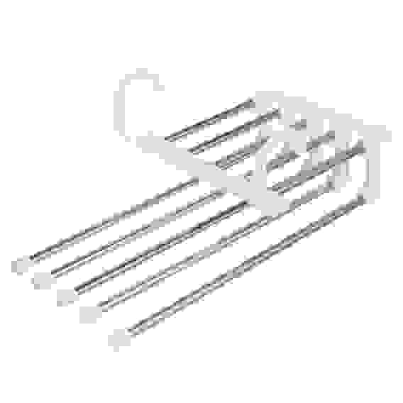 Вешалка-органайзер для брюк раздвижная, 5 уровней, 33x18x13 см, металл, пластик VETTA