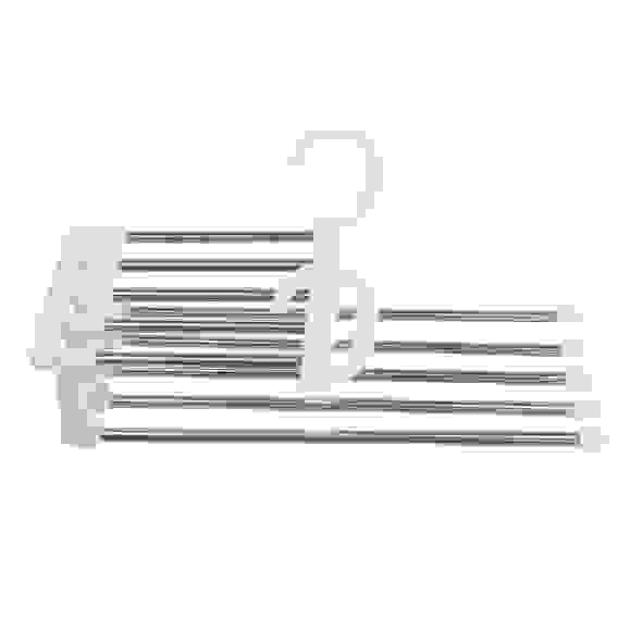 Вешалка-органайзер для брюк раздвижная, 5 уровней, 33x18x13 см, металл, пластик VETTA