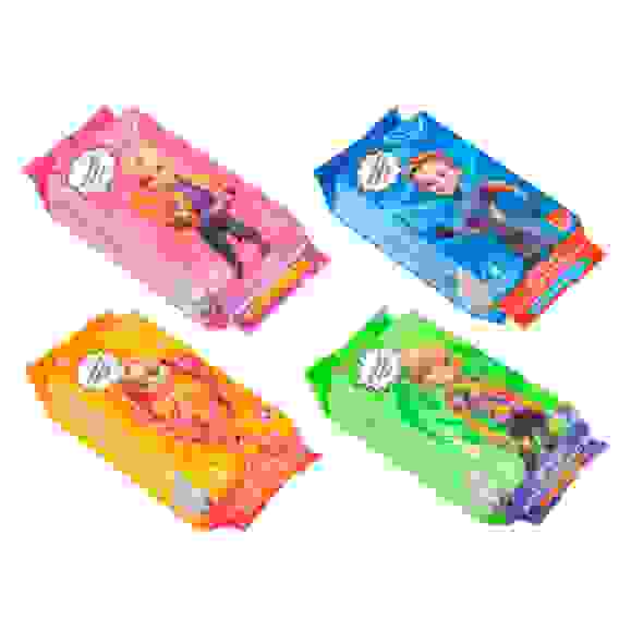 Влажные салфетки, мини, 8шт, 6+ Русские Супергерои BY