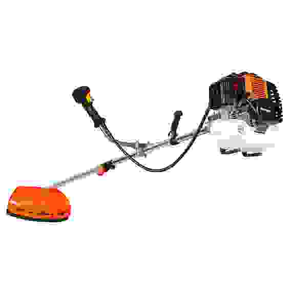 Бензотриммер, 1,75 кВт/2,0 л.с., нож 255мм, кат.420мм, 2,4 мм, разборная штанга ЕРМАК