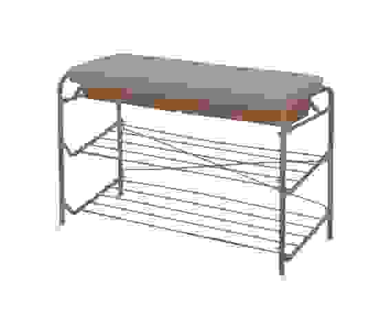 Этажерка д/обуви с ящ ЭТП3-1/К корич/корич 2 яруса, сид.нагрузка до 100кг (Д79*Ш33*В51см) Nika